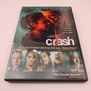 Crash DVD Movie Widescreen Edition Drama Film‎ Paul Haggis Sandra Bullock